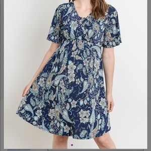 nursing / maternity dress.